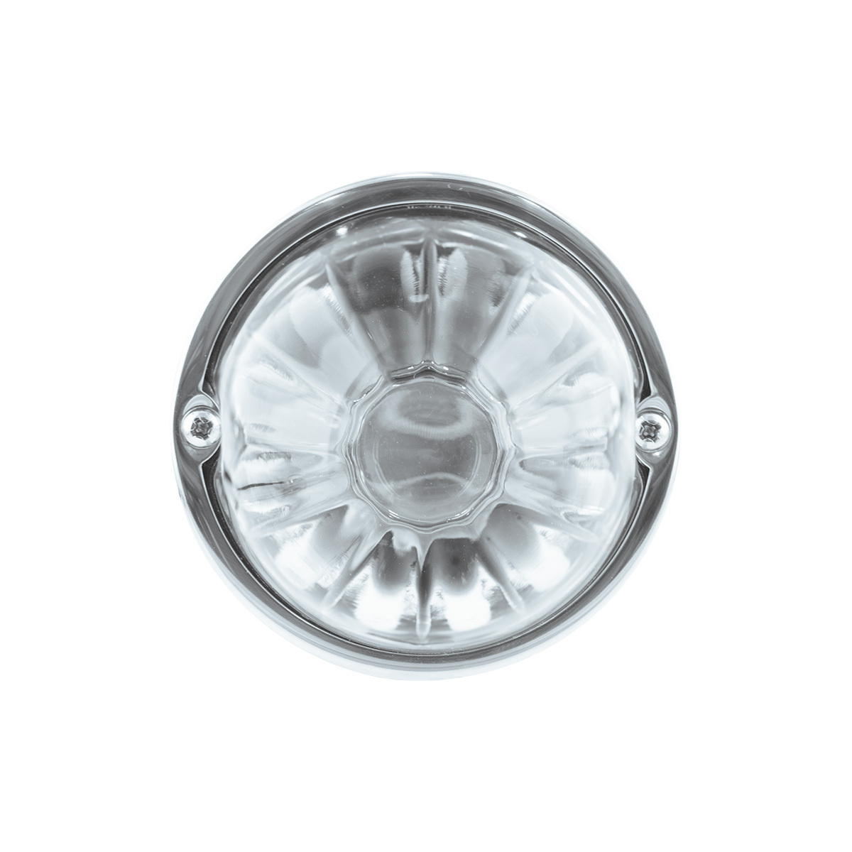 Glass Watermelon Flush Mount Kit -Clear