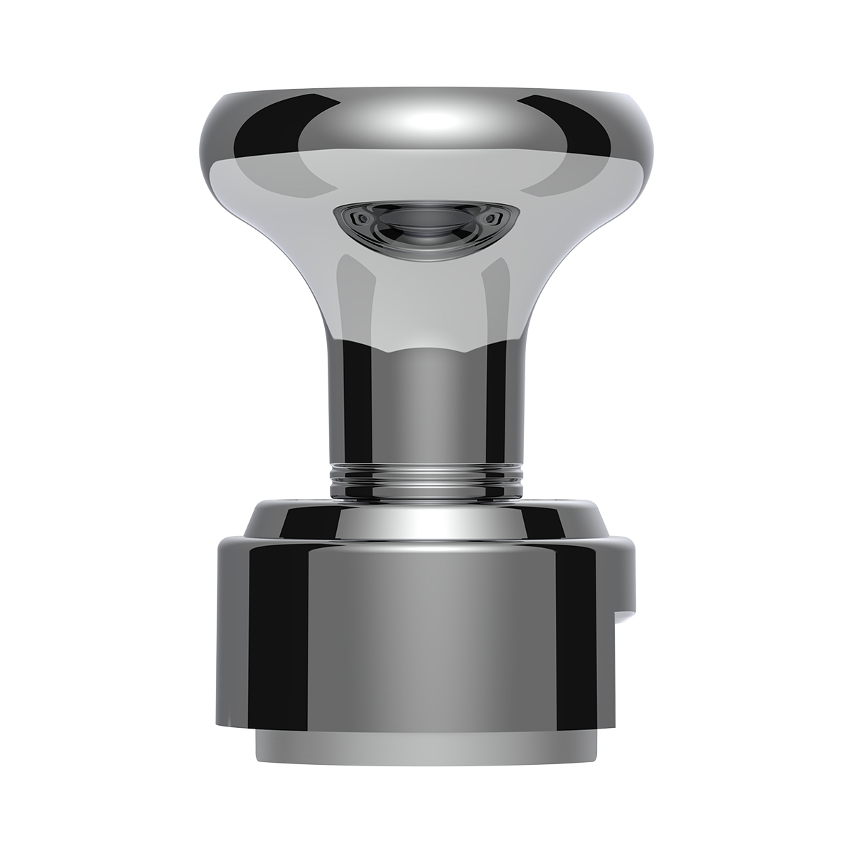 Thread-On Gearshift Knob & Adapter For Eaton Fuller Style 13/15/18 Shifter - Chrome