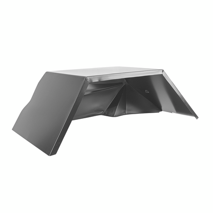 Black EDP Front Wheelhouse For 1966-77 Ford Bronco - R/H