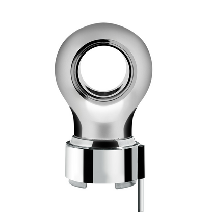 Thread-On Chrome Charlotte Gearshift Knob With LED 9/10 Speed Adapter-Green LED