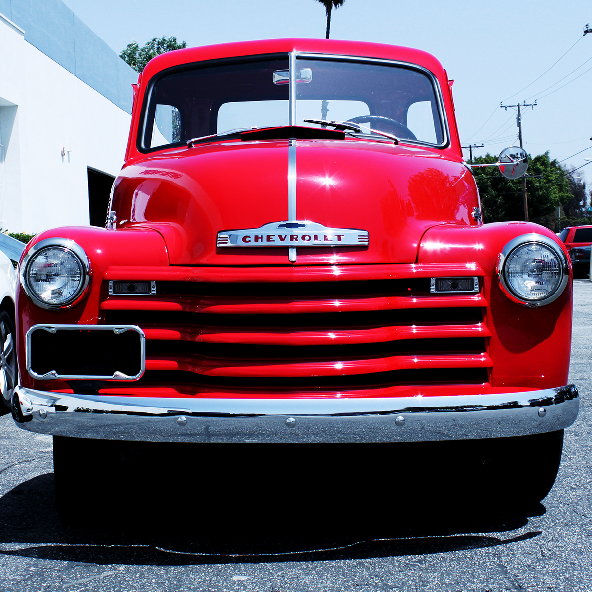 Chrome Bumper For 1947-54 Chevy & GMC Truck, Front