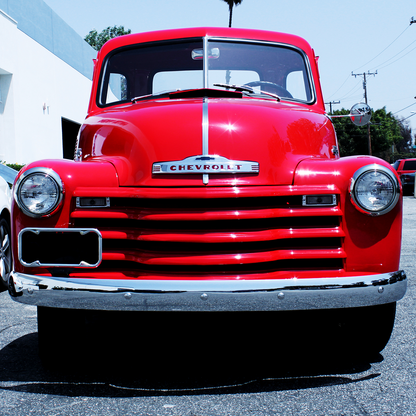 Chrome Bumper For 1947-54 Chevy & GMC Truck, Front