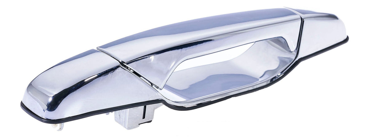 Exterior Door Handle Front RH Plastic All Chrome for 2007-2013 Chevrolet Avalanche Tahoe Suburban Silverado; 2007-2013 GMC Yukon Sierra; 2007-2013 Cadillac Escalade