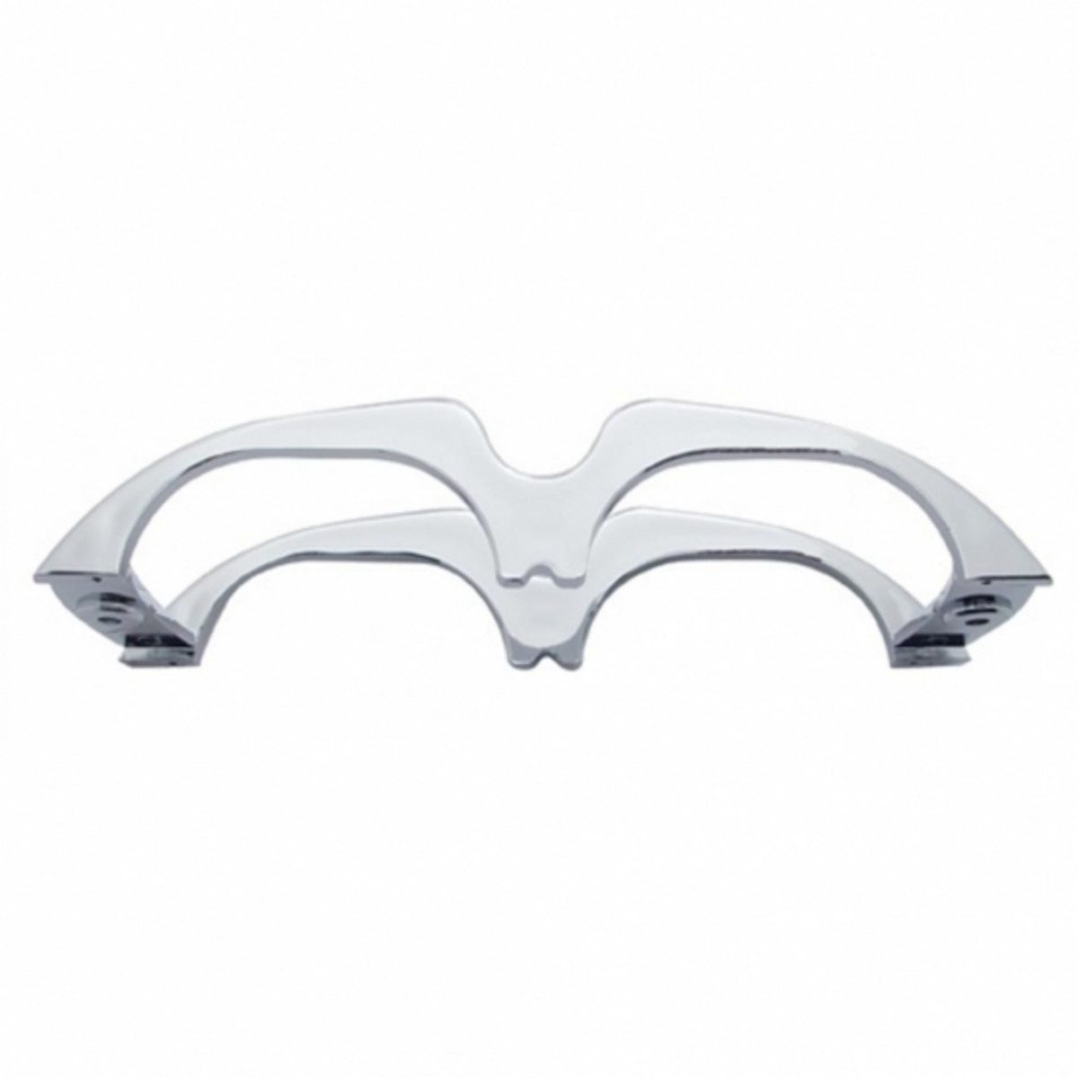 Chrome Plastic Turtle Back Lens Guard