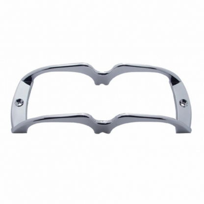 Chrome Plastic Turtle Back Lens Guard