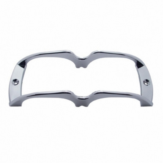 Chrome Plastic Turtle Back Lens Guard
