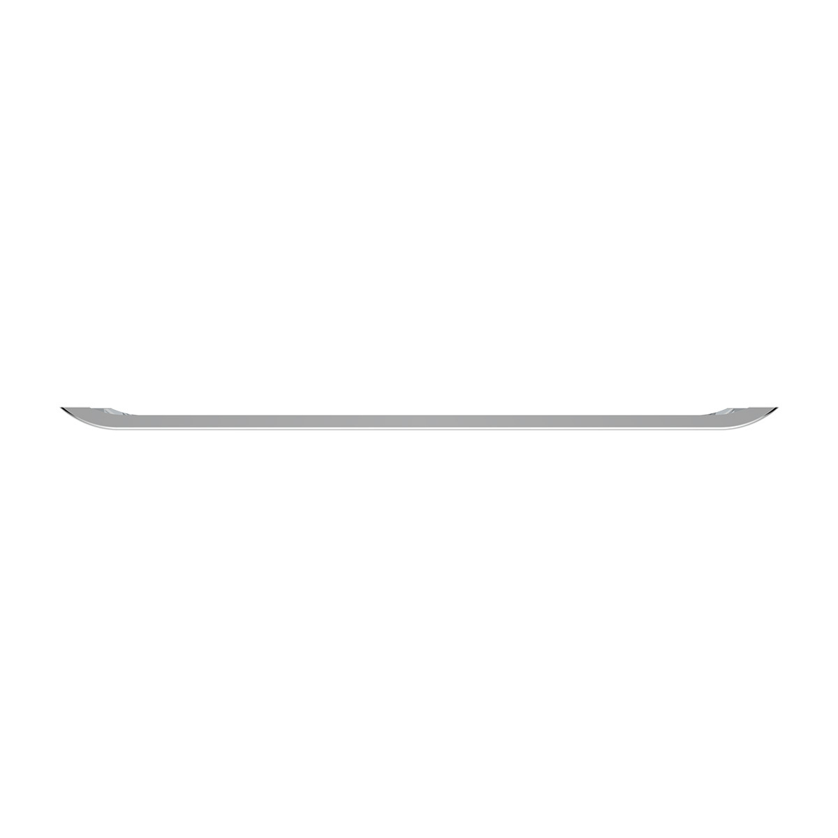 SS Clad Aluminum Bumper For 1982-2024 Kenworth W900 - Curved Ends