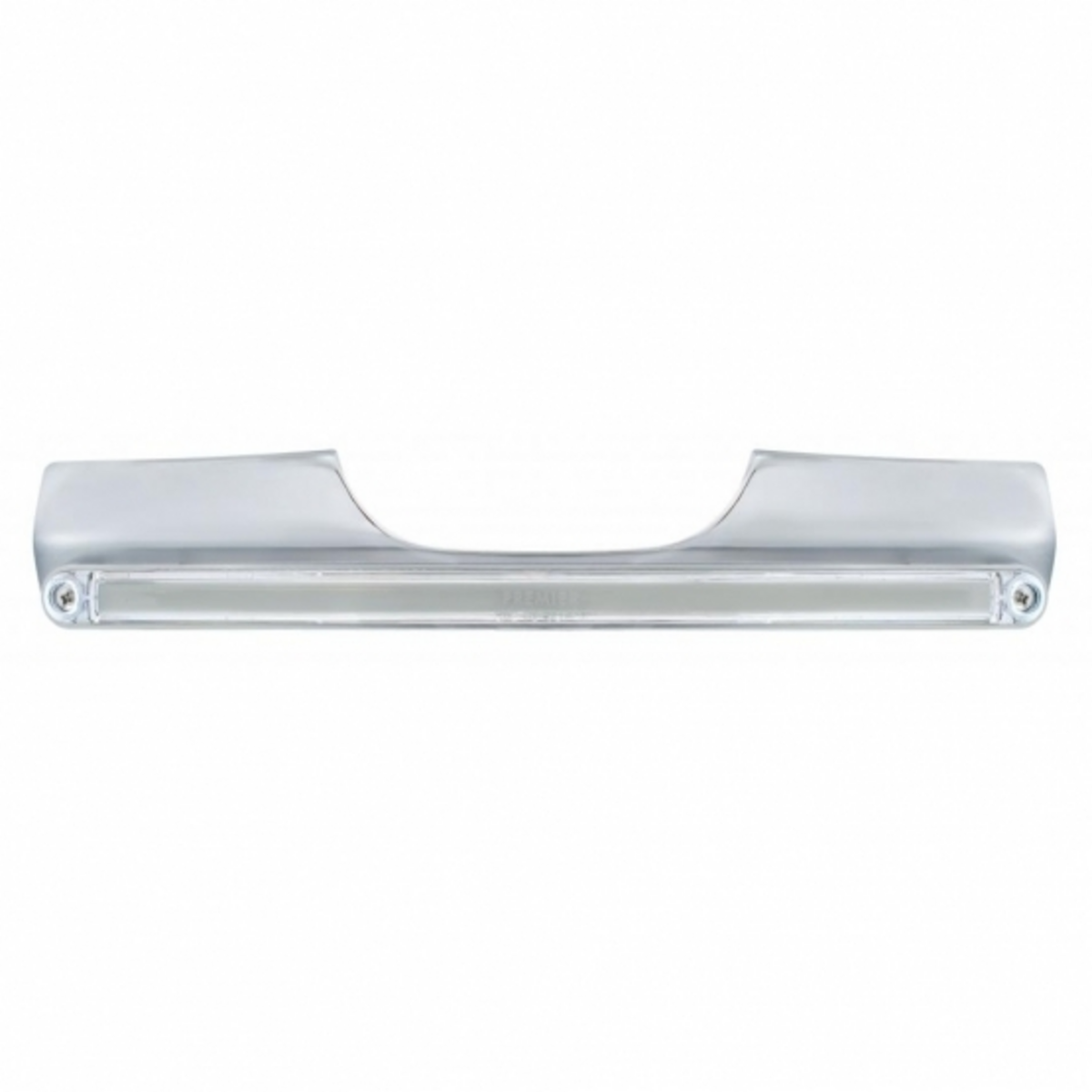 Motorcycle Rear Signal Light Bar With 24 LED 12" GloLight Bar - Red LED/Clear Lens