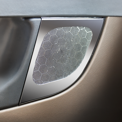 Chrome Door Speaker Cover For 2008-2017 Freightliner Cascadia - Driver