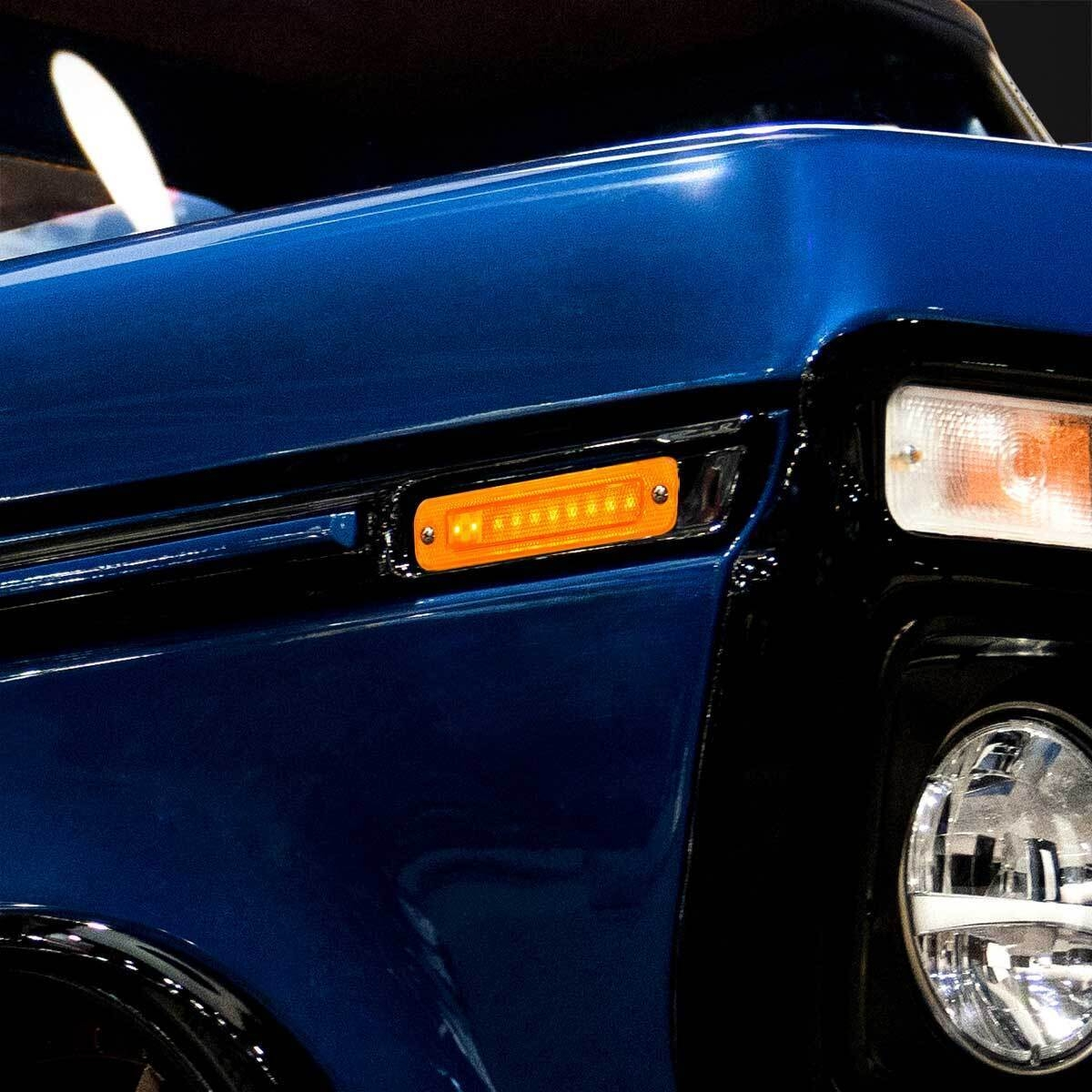 10 LED Side Marker For 1973-1979 Ford Truck-Amber Lens