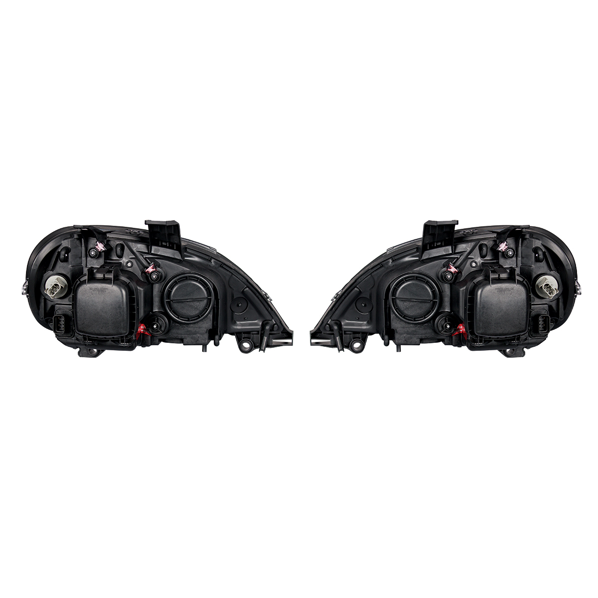Chrome Projection Headlight Set For 2001-2020 Freightliner Columbia (Pair)