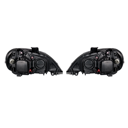Chrome Projection Headlight Set For 2001-2020 Freightliner Columbia (Pair)