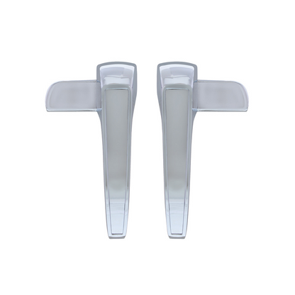 Chrome Vent Window Handles For Ford Mustang (1967) & Bronco (1966-1967)(Pair)