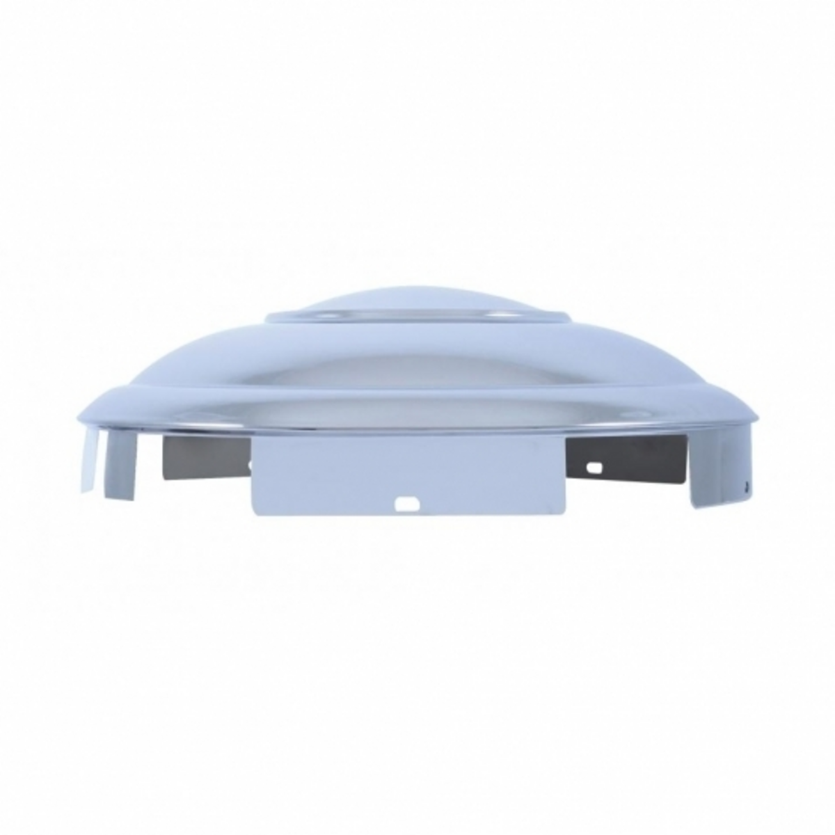 Universal Stainless Steel Classic Front Hubcap - 1" Lip