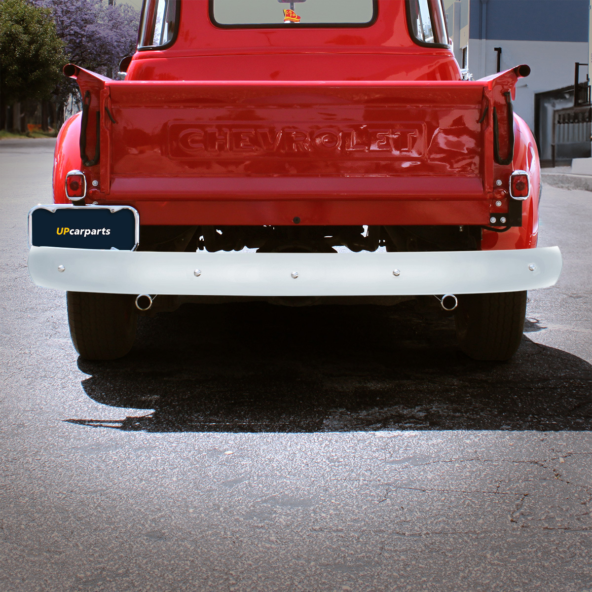 Chrome Bumper For 1947-53 Chevy & GMC Truck, Rear