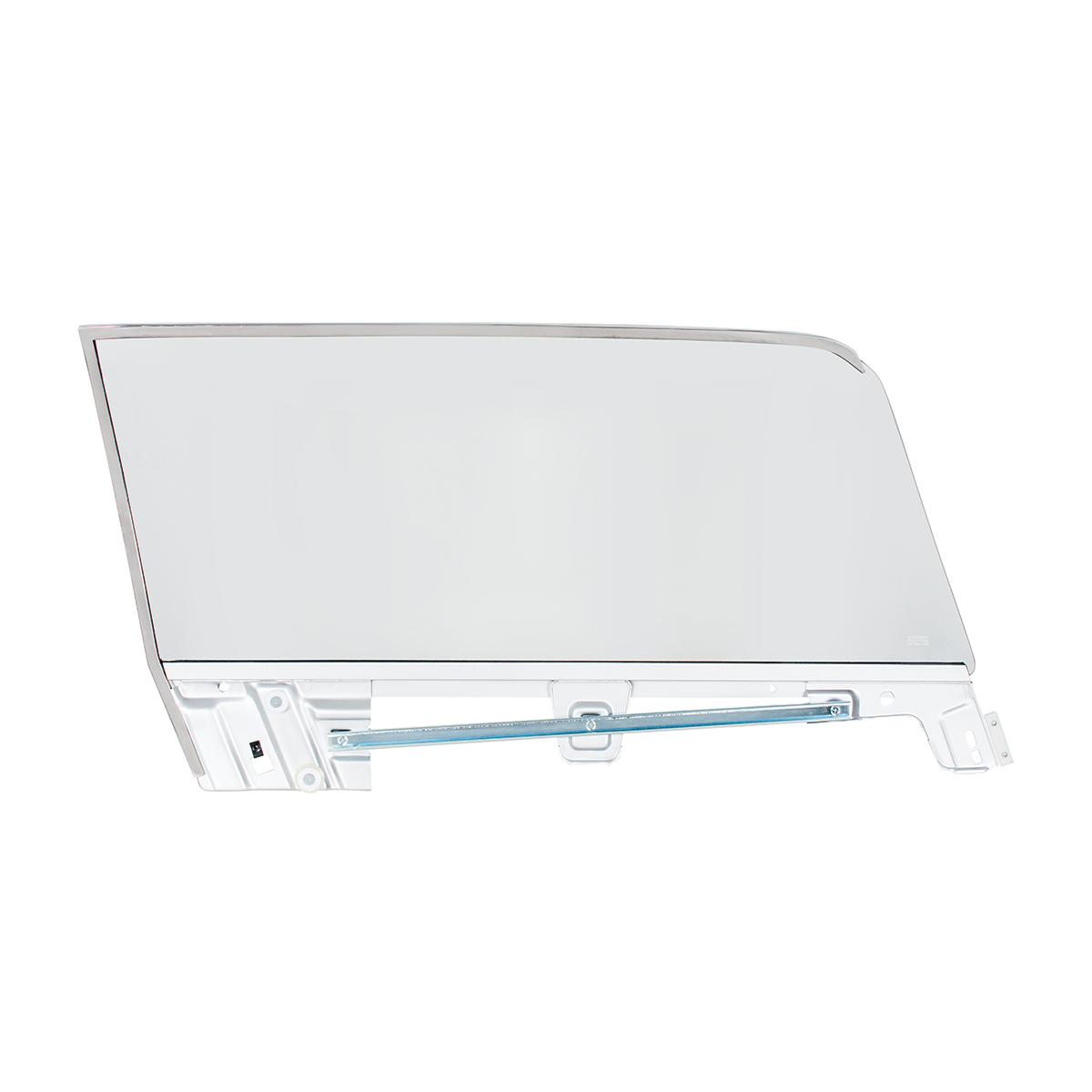 Complete Clear Door Glass Assembly For 1967-68 Ford Mustang Coupe - L/H