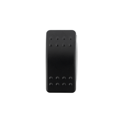 Black DPDT Mom. On/Off/On Rocker Switch (Carling S) 1 Pc