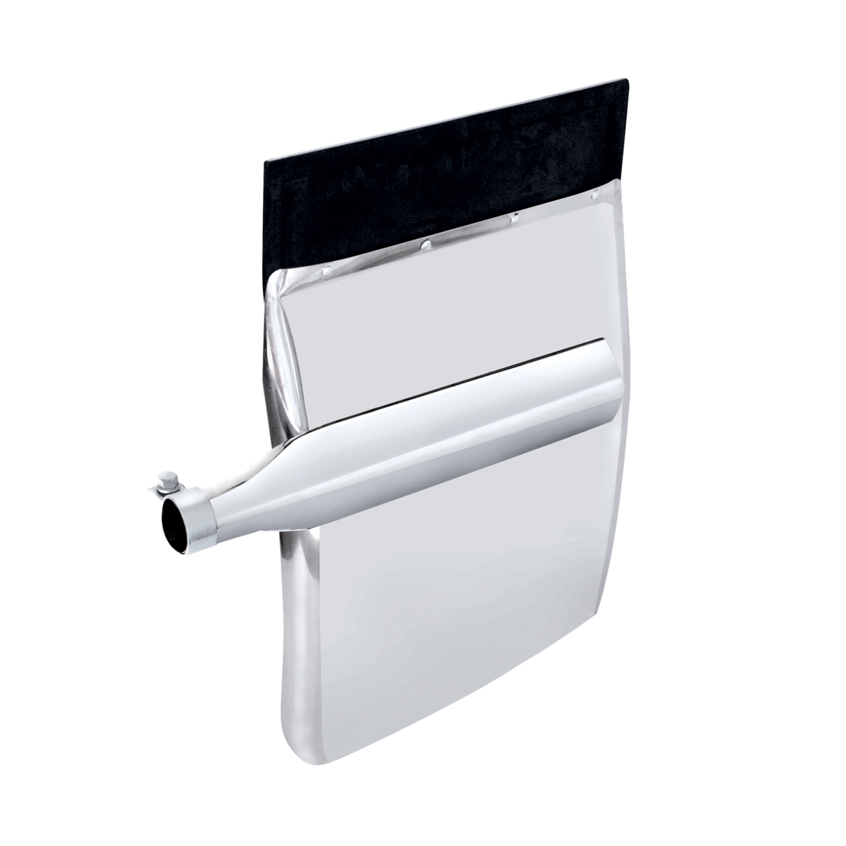 24" X 29" Stainless Quarter Fender Set - Triangle Bracket