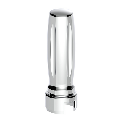 M30X3.5 Thread-On Vegas Gearshift Knob With 13/15/18 Speed Adapter - Chrome/Vertical