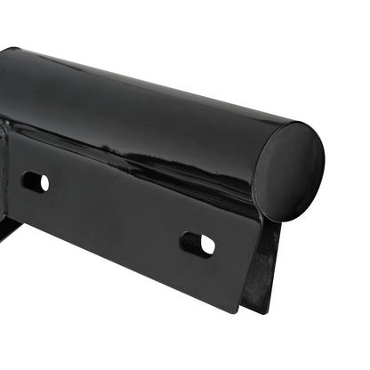 28" Black 45-Degree Angled Mud Flap Hangers - 1-1/8" Bolt Pattern (Pair)