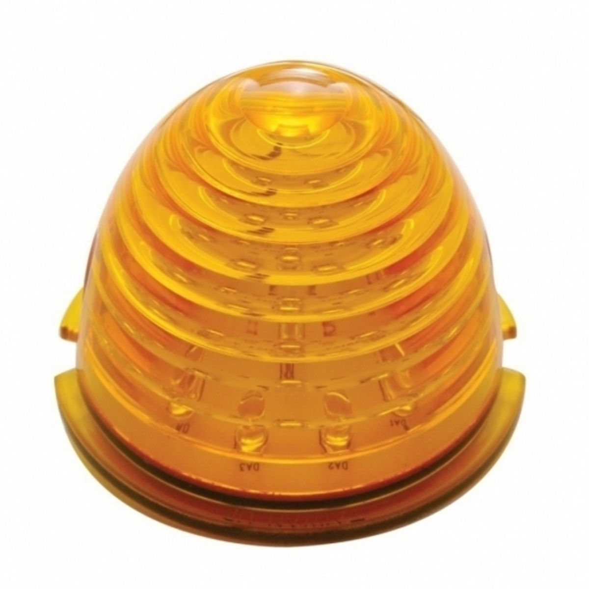 17 LED Beehive Cab Light - Amber LED/Amber Lens