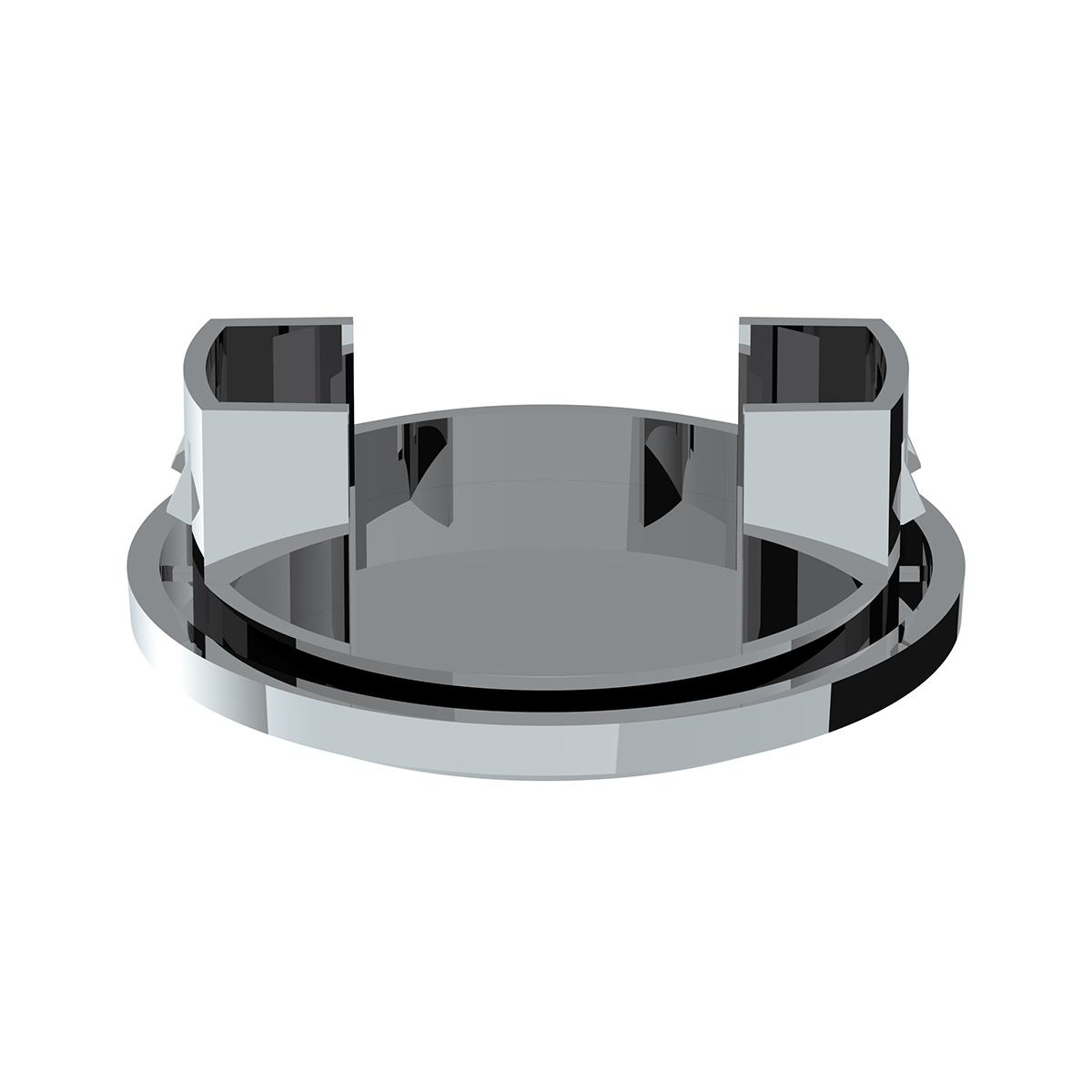 Chrome Gauge Blank for 2018-2023 Freightliner Cascadia
