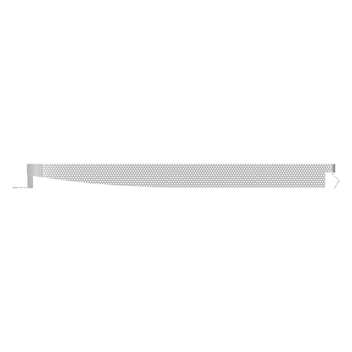 Chrome Door Speaker Mesh Cover For Freightliner Century (2003-2008), & Columbia (2007-2014)