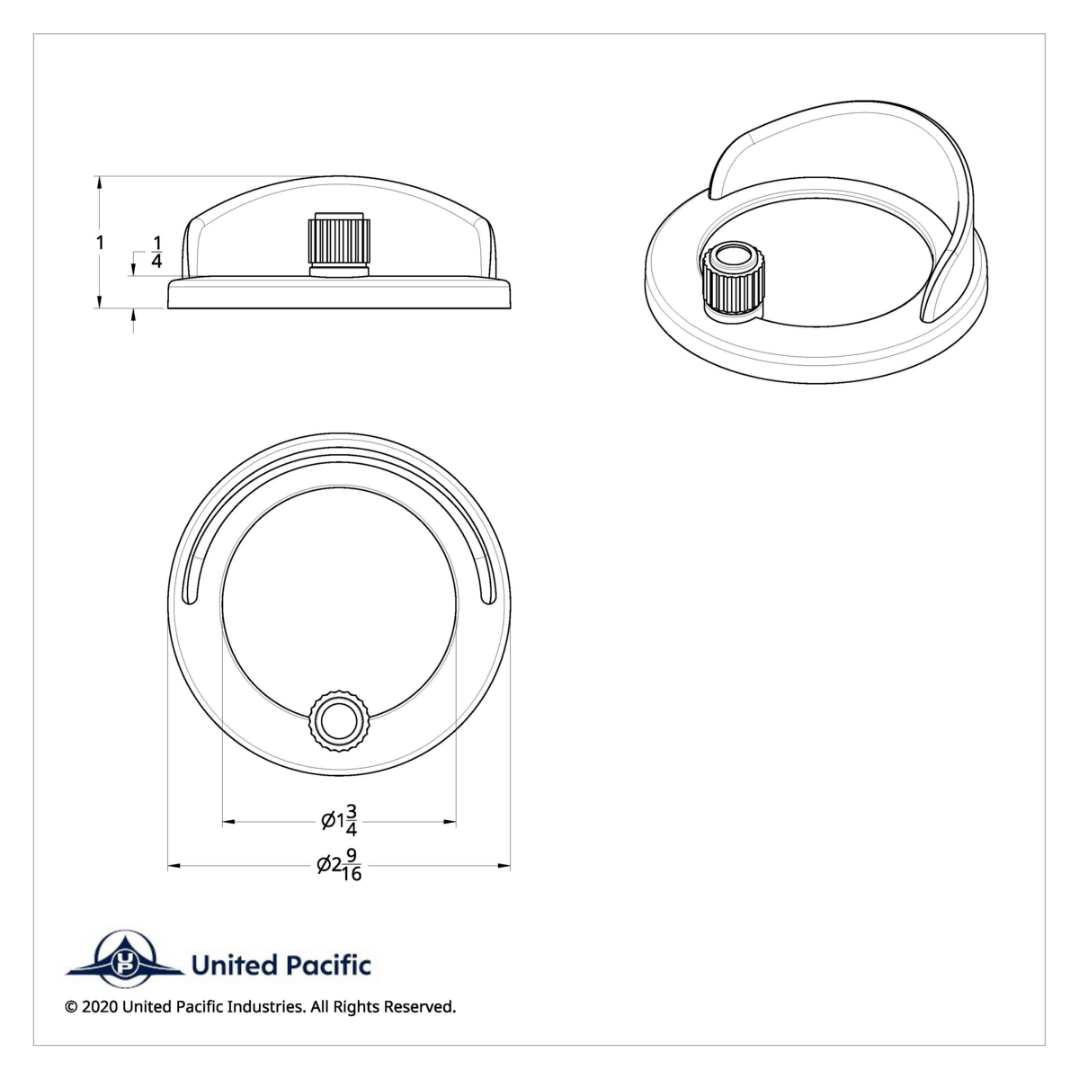 Clock Bezel With Visor For Freightliner Century/Coronado/Columbia - Purple Crystal