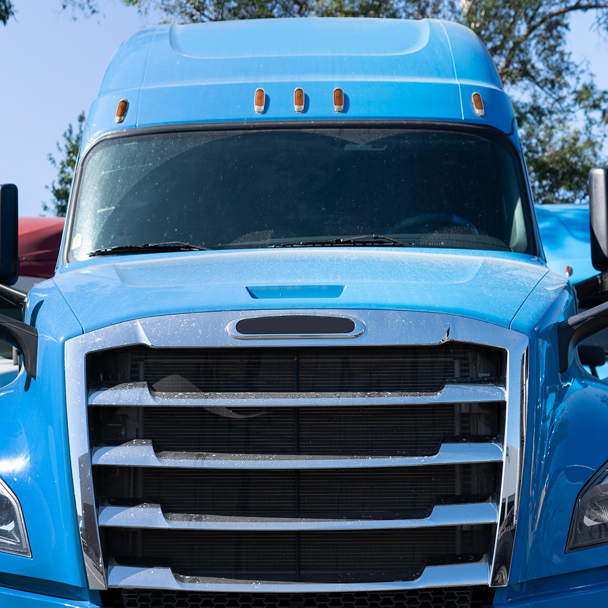 Chrome Cab Light Bezel for 2018-2026 Freightliner Cascadia