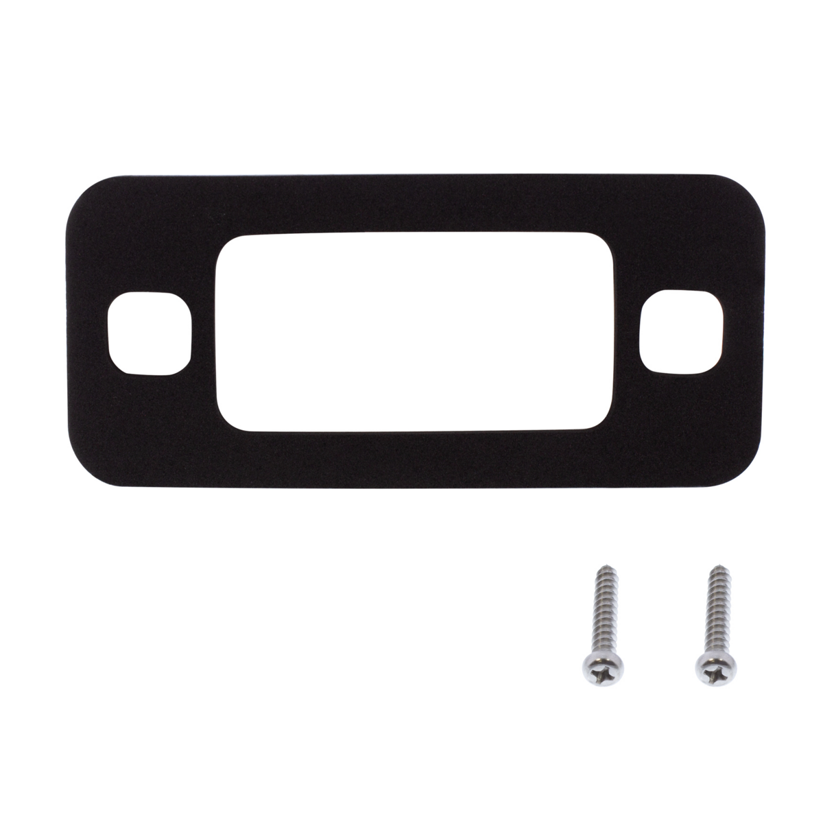 Black Anodized Billet Aluminum Side Marker Light Bezel For 1970-77 Ford Bronco