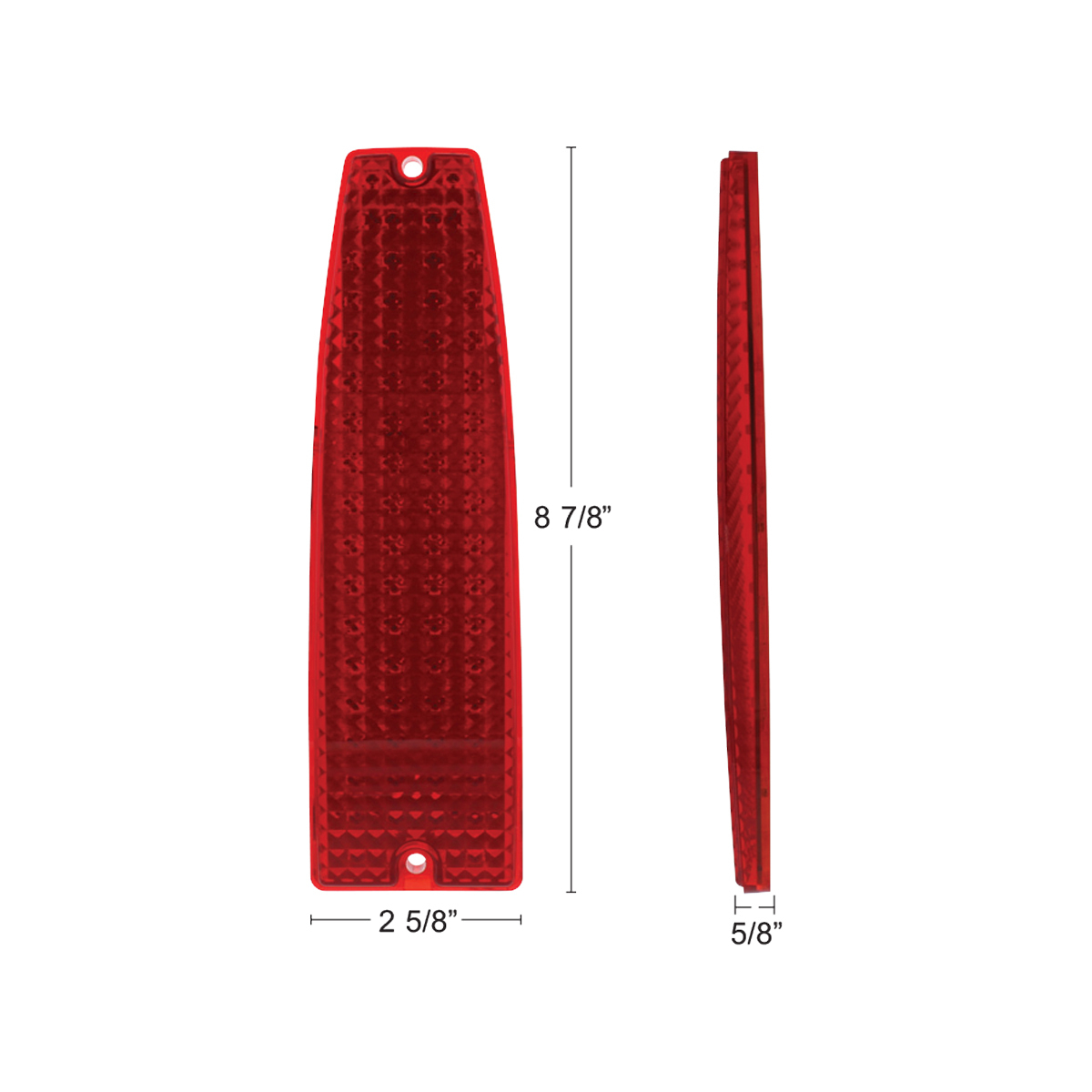 One-Piece Style LED Tail Light For 1966-1967 Chevrolet II/Nova