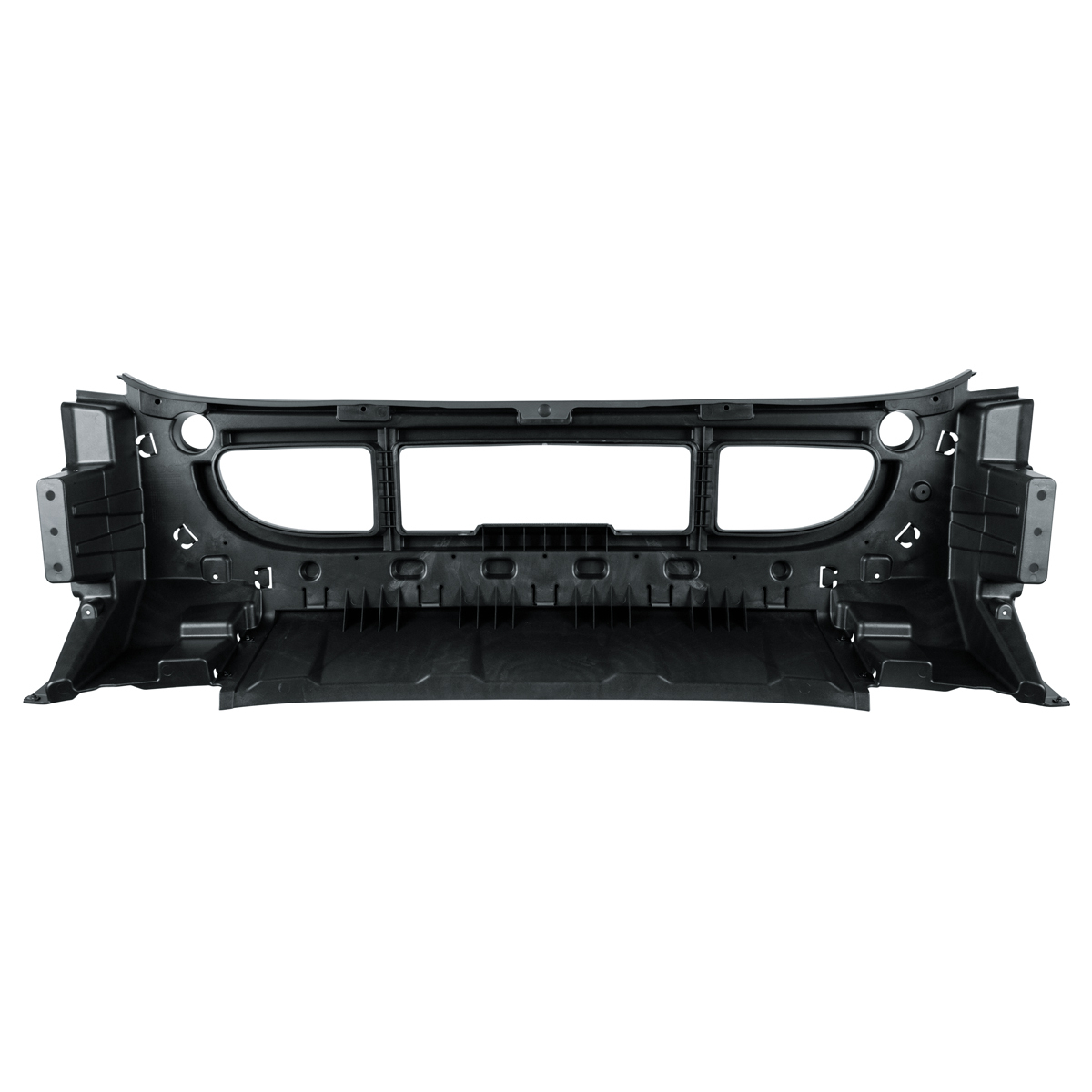 Center Bumper Assembly With Trim Mounting Holes For 2008-2017 Freightliner Cascadia