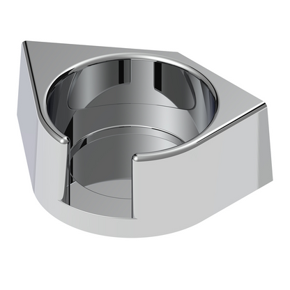 Chrome Plastic Cup Holder For 1986 & Up Freightliner Classic & FLD - Driver