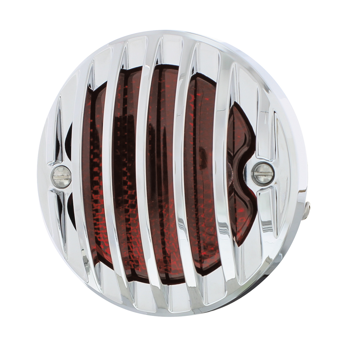 Incandescent Tail Light With Chrome Grille Bezel For 1933-36 Ford Truck - L/H