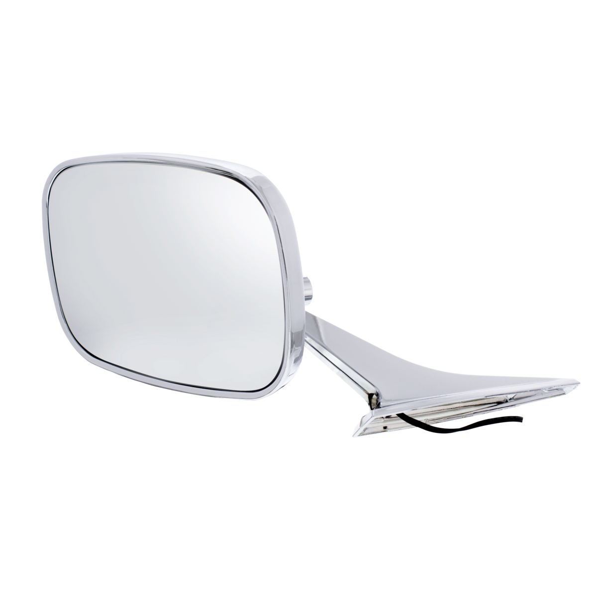 Rectangular Exterior Mirror With LED Turn Signal For 1968-72 Chevy Passenger Car - L/H