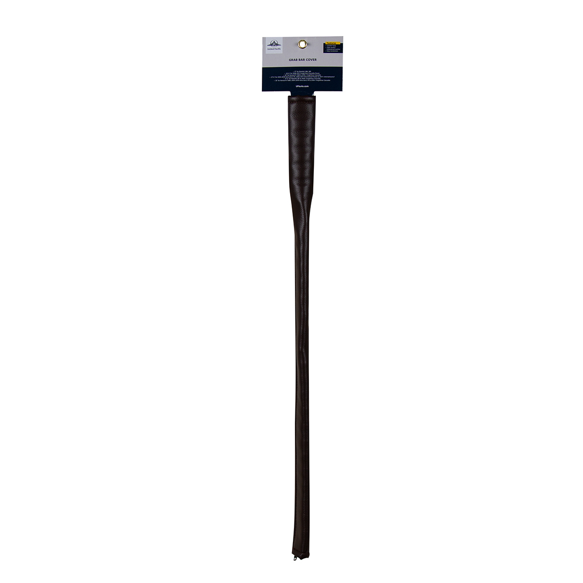 27.5" Driver Assist Grab Bar Cover - Brown Engineered Leather