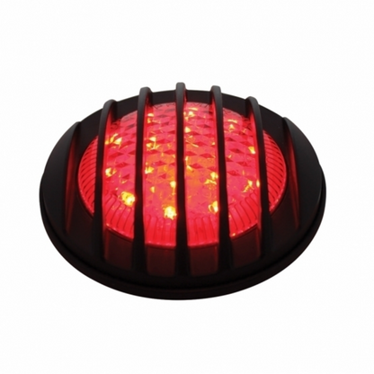 17 LED 1937 Ford Car Style Tail Light With Black Grille Style Flush Mount