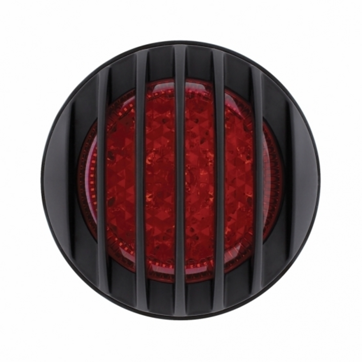 17 LED 1937 Ford Car Style Tail Light With Black Grille Style Flush Mount