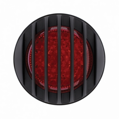 17 LED 1937 Ford Car Style Tail Light With Black Grille Style Flush Mount