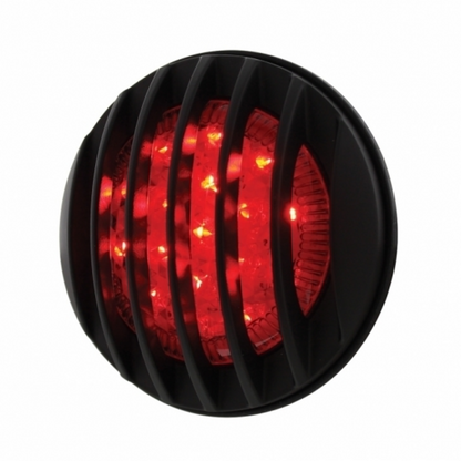 17 LED 1937 Ford Car Style Tail Light With Black Grille Style Flush Mount
