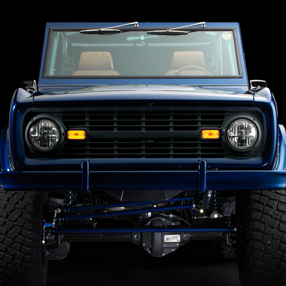 Black Grille Without Lettering For 1966-68 Ford Bronco