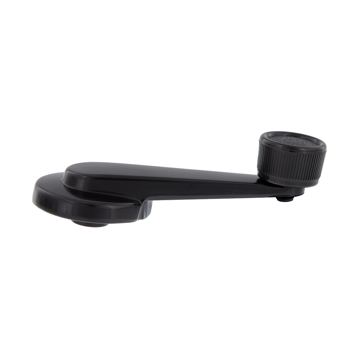 Black Window Crank Handle (2pcs) For 1981-86 Chevy & GMC Truck