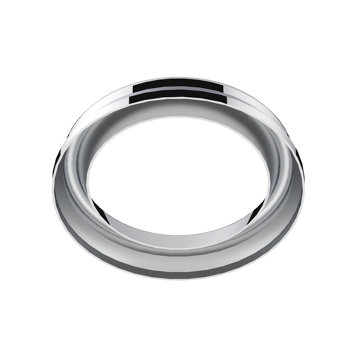 Chrome Steel Small Gauge Cover For 2005 & Older Kenworth And Peterbilt