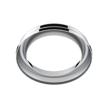Chrome Steel Small Gauge Cover For 2005 & Older Kenworth And Peterbilt