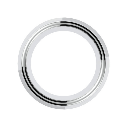 Chrome Steel Small Gauge Cover For 2005 & Older Kenworth And Peterbilt