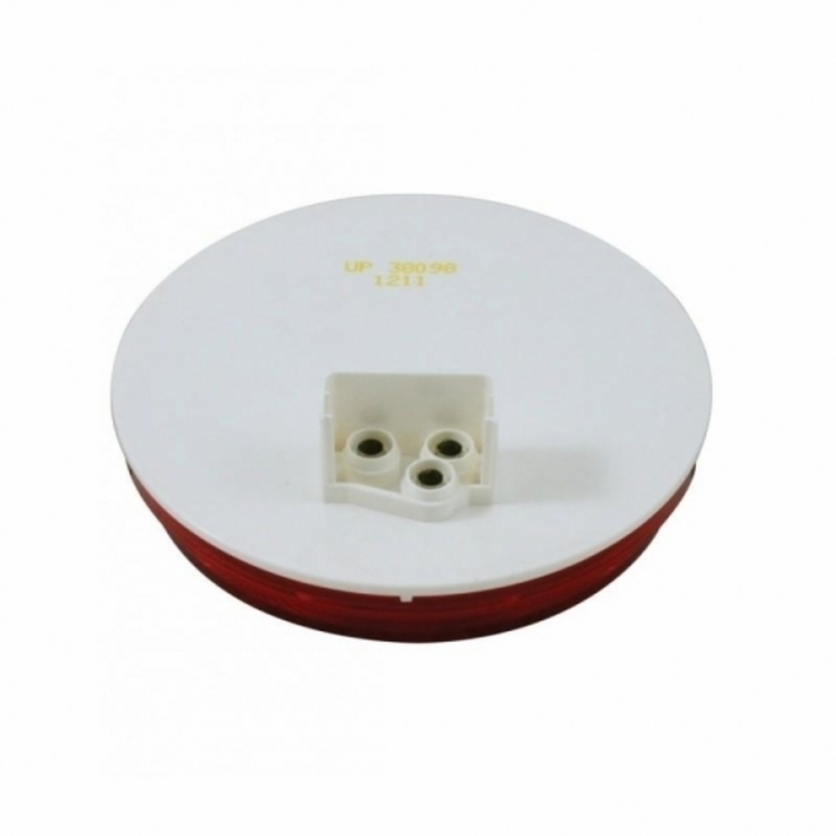 10 LED 4" Round Light (Stop, Turn & Tail) - Red LED/Red Lens