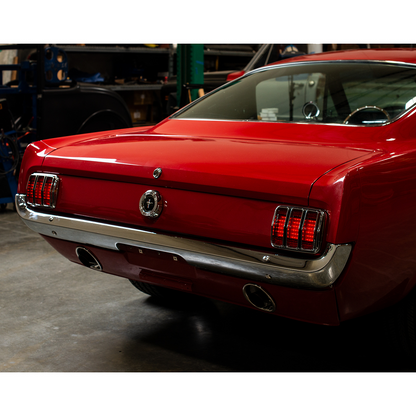 Chrome Bumper For 1964.5-66 Ford Mustang, Rear
