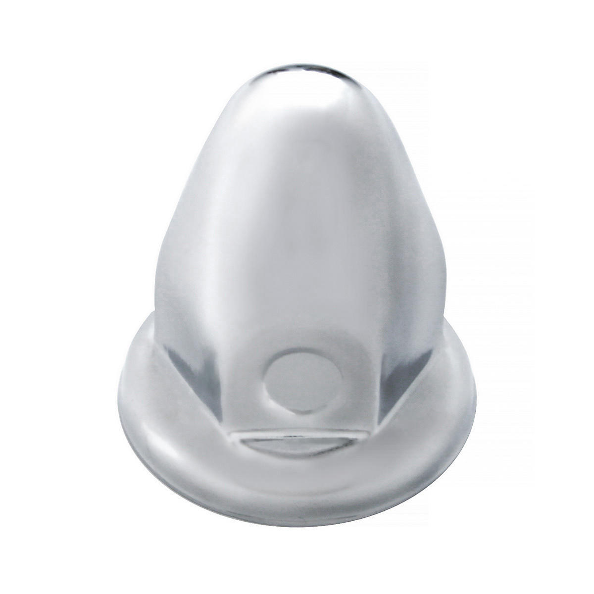 33mm X 2-1/8" Chrome Steel Bullet Nut Cover With Flange