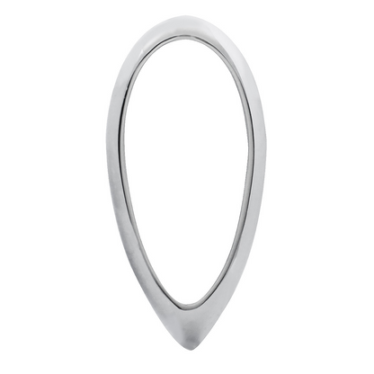 Chrome Die-Cast Flush Mount Bezel For 1938-39 Ford Passenger Car