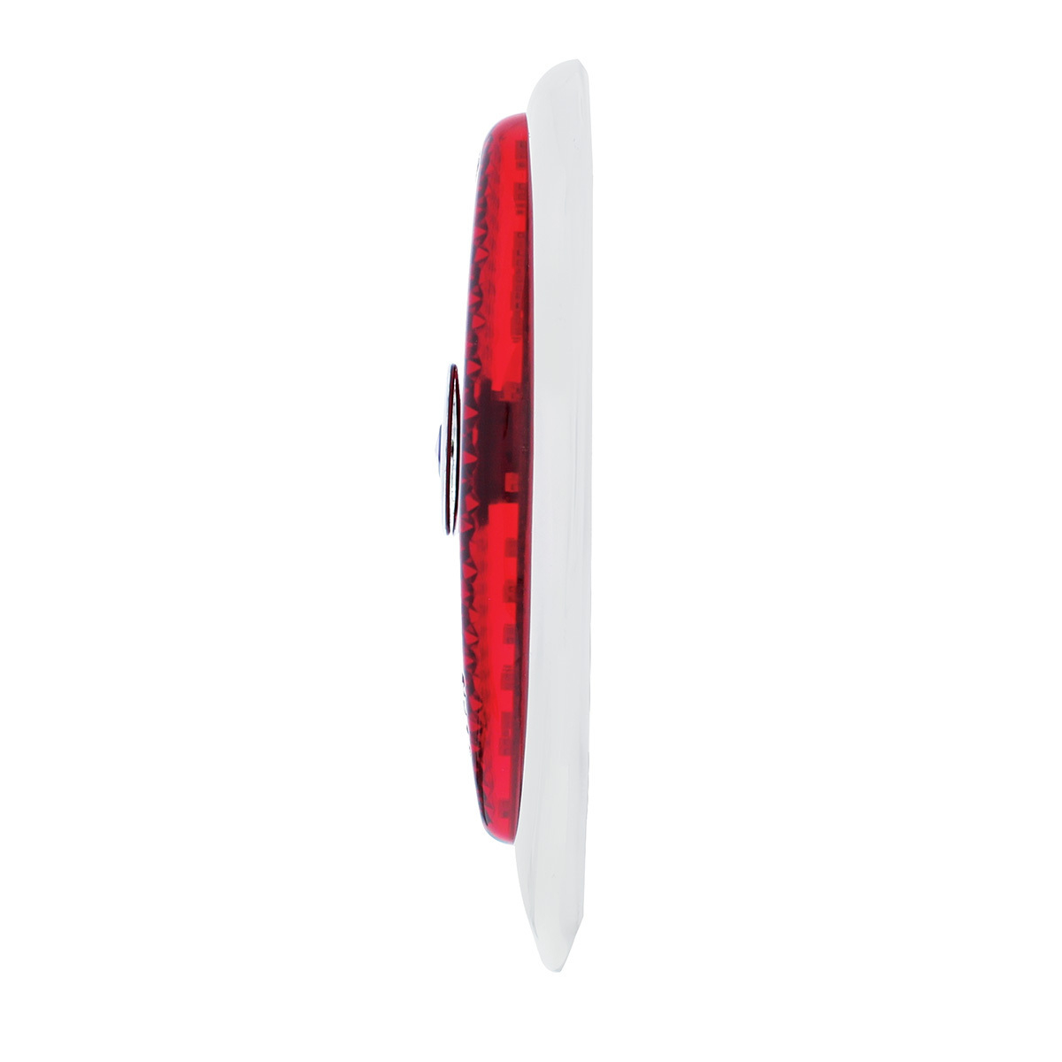 23 LED Tail Light With Chrome Flush Mount Bezel For 1938-39 Ford Car-Red Lens With Blue Dot